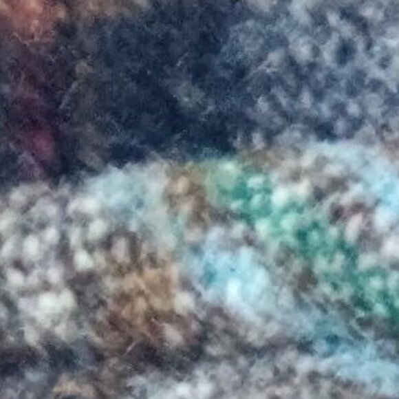 Small Vintage Plaid WoolFlannel Shirt Quilted Collar Lining 1970's Lumberjack - Picture 3 of 6